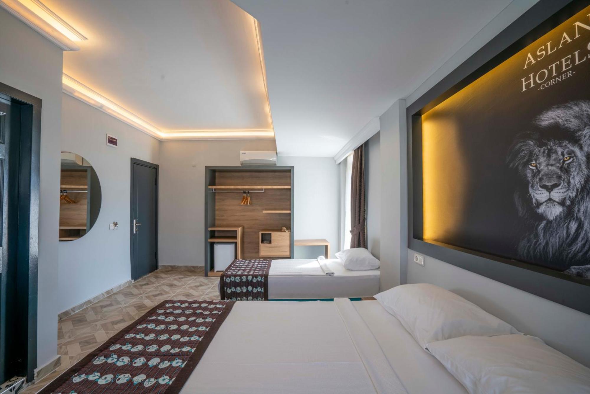 Aslan Corner Hotel Alanya Exterior foto